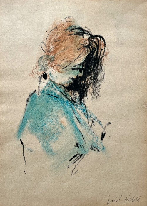 Portret kobiety, Emil Nolde