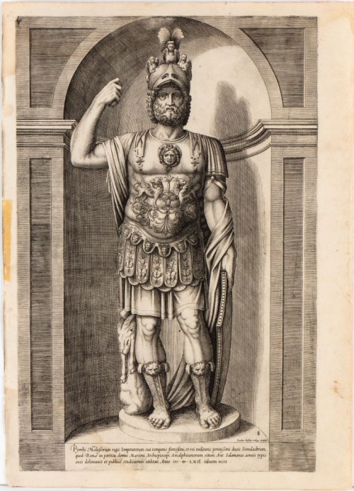 Pyrrhus, ze Speculum Romanae Magnificentiae, 1562 r., Jacob Bos