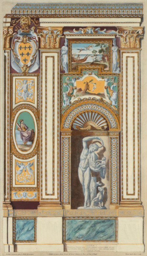 Galeriae farnesianae icones ... tab. I, według Annibale Carracciego, Pietro Aquila