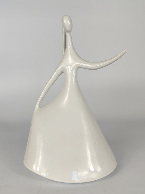 Figurka Pierwszy Bal - Porcelana Bogucice - Proj. Eryka Trzewik-Drost - New Look - Rzadkość Albinos, Eryka Trzewik-Drost