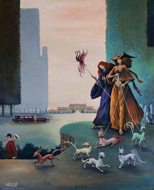 Le Bestiaire des Précieuses, 1988, Stanisław Mazur