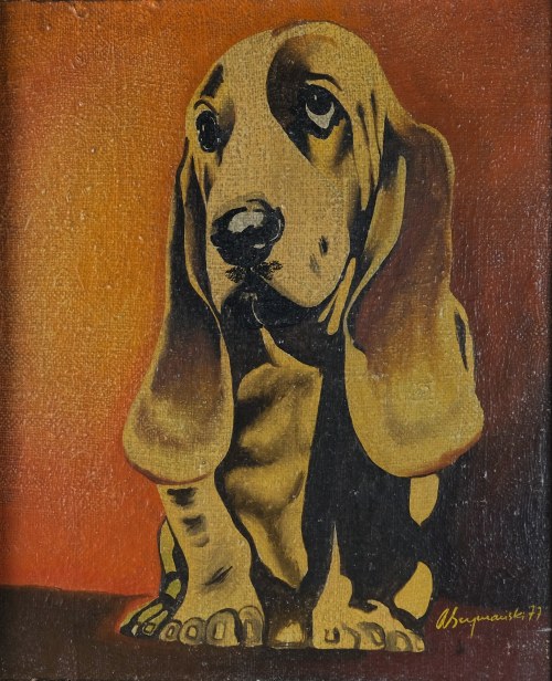 Portret Psa, 1977, Marek Szymański