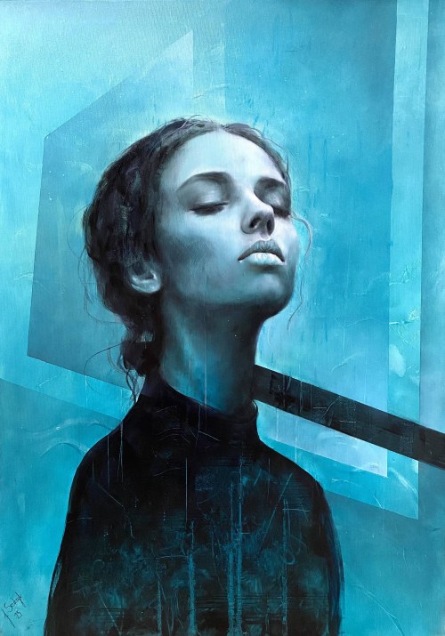 Z cyklu Geometria snu, 2025, Joanna Szewczyk