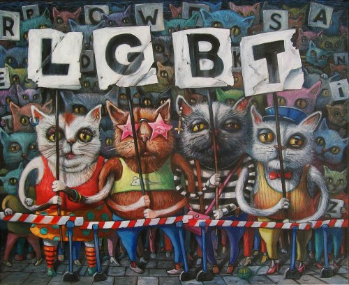 Protest, 2019, Grzegorz Walter