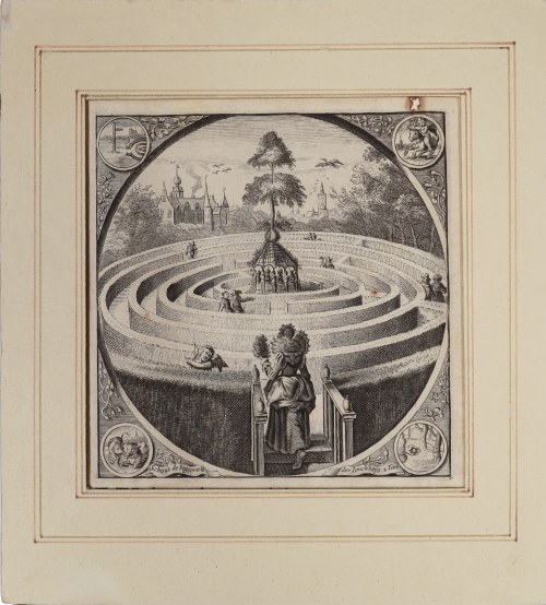 Labirynt miłości, 1625, Adriaen van de Venne