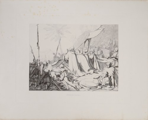 Krzyżacy u bram Jerozolimy, 1839, Hermann Plüddemann