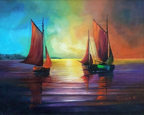 Morska impresja, 2015, Rafał Gulczyński