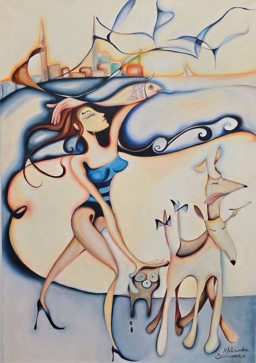 Saint Tropez, 2023, Aleksandra Szelągowska