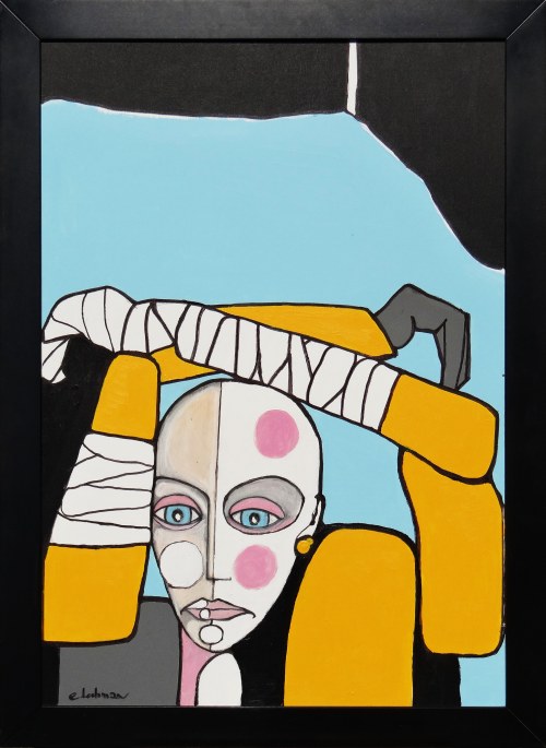 Wycofanie- postawa obronna, 2016, Ewelina Lochman