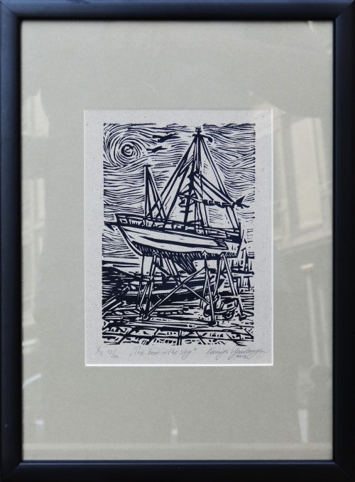 The boat in the sky, 2016, Ksenia Vysotskaya