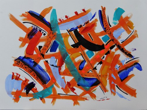Tygrys bengalski, 2019, Ewa Rodart