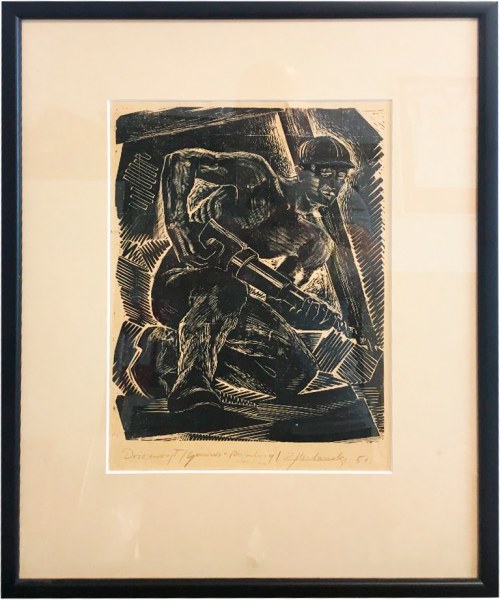 Górnik przodowy, 1951, Zygmunt Acedański