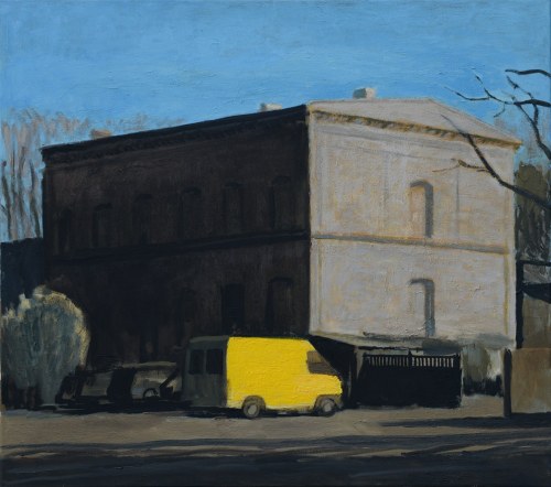 Żółta ciężarówka, 2015r., Błażej Tomczak