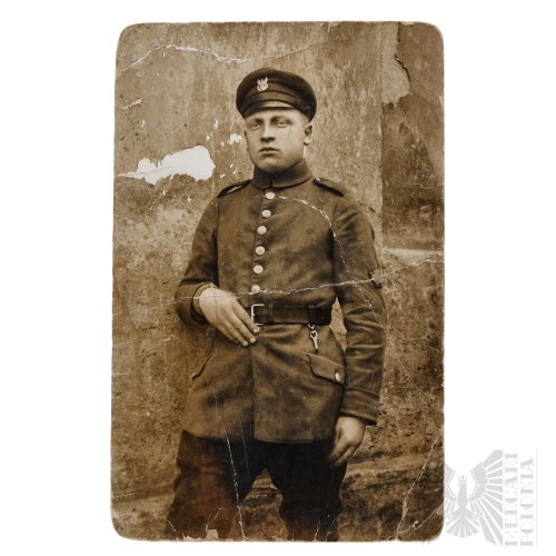 Brzeziny k. Łódź, 1920, Wojna Polsko-Bolszewicka, IIRP - Żołnierz z Oznaką Obsługi CKM