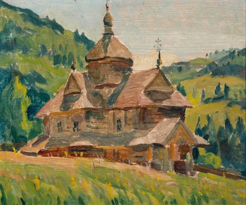 "Drewniana cerkiew", Antoni Bartkowski