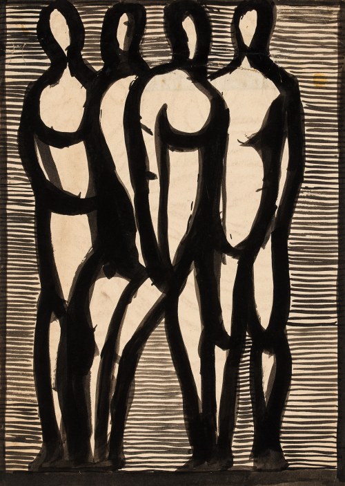 "Cztery postacie", Marian Malina