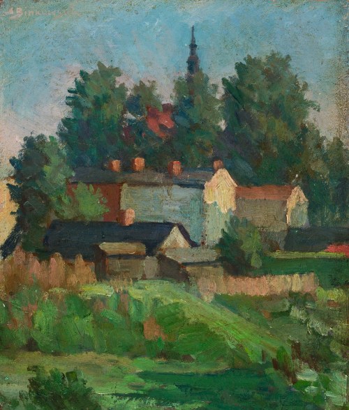 "Małopolskie miasteczko", Stanisław Bińkowski