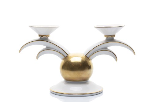 SELB (NIEMCY / NIEMCY OKOŁO 1930), ŚWIECZNIK ART DECO