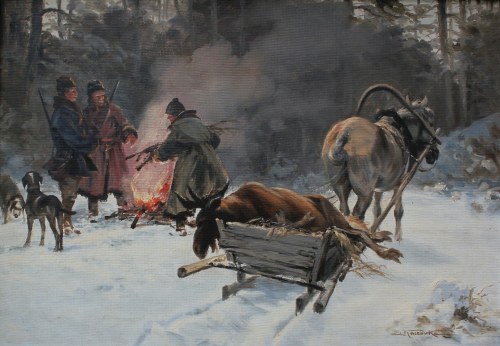 Scena z polowania, Zygmunt Kaczówka