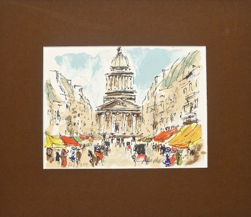 Paryż, Plac du Pantheon, 1977, Urbain Huchet