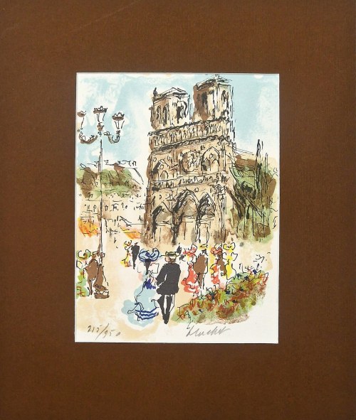 Paryż, Notre Dame, 1977, Urbain Huchet
