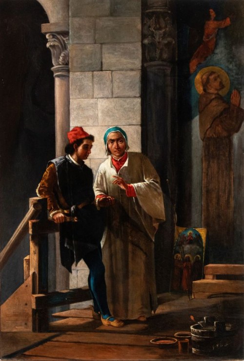 Scena w pracowni malarza, Stefano Ussi