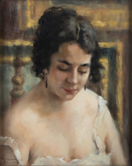 Portret kobiety, 1923, Vittorio Gussoni