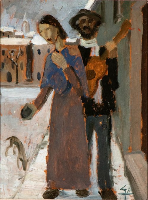 Il cieco, 1933, Guido Gambone