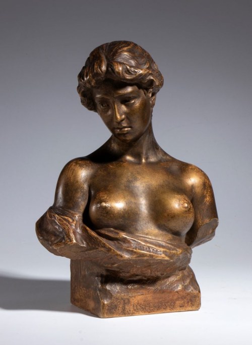 Pensierosa, 1902, Costantino Barbella