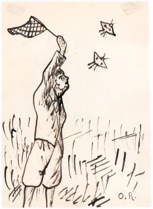 La farfalla letteraria, 1930, Ottone Rosai