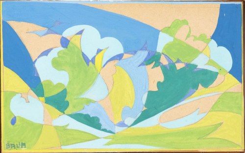 Forze di primavera, 1918 ok., Giacomo Balla