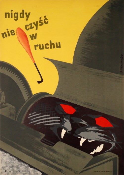 Nigdy nie czyść w ruchu, 1956, Bolesław Penciak