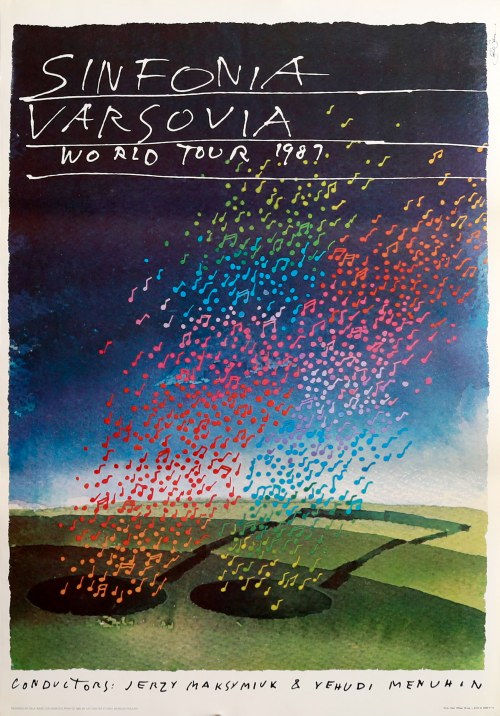 Sinfonia Varsovia World Tour, 1987, Saul Bass