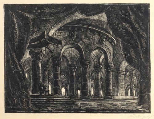Scenografia do "Króla Leara", Mścisław Dobużyński