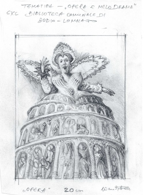 "Opera", ekslibris nr 308, Marius Liugaila