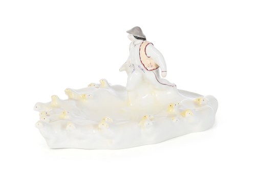 Figura "Juhas na hali", Zakłady Porcelany Stołowej "Ćmielów”, Franciszek Kalfas