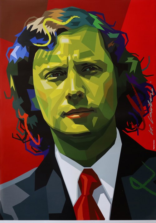 Marek Grechuta, 2020. Plakat z autografem., Wojciech Korkuć