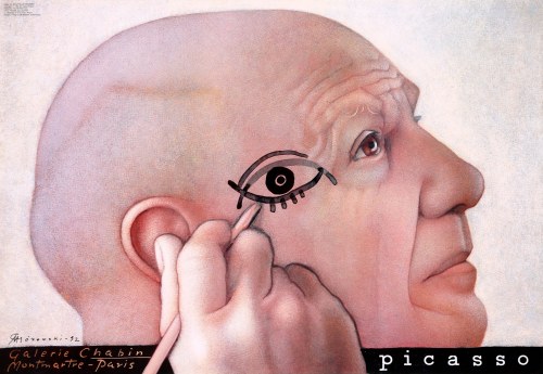 Picasso. Galerie Chabin, MontmarteParis. Publication No 16/1000 copy. DYDO POSTER COLLECTION, 1992, Mieczysław Górowski