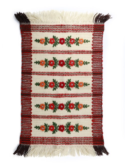 Kilim z motywem kwiatowym, Maria Bujakowa