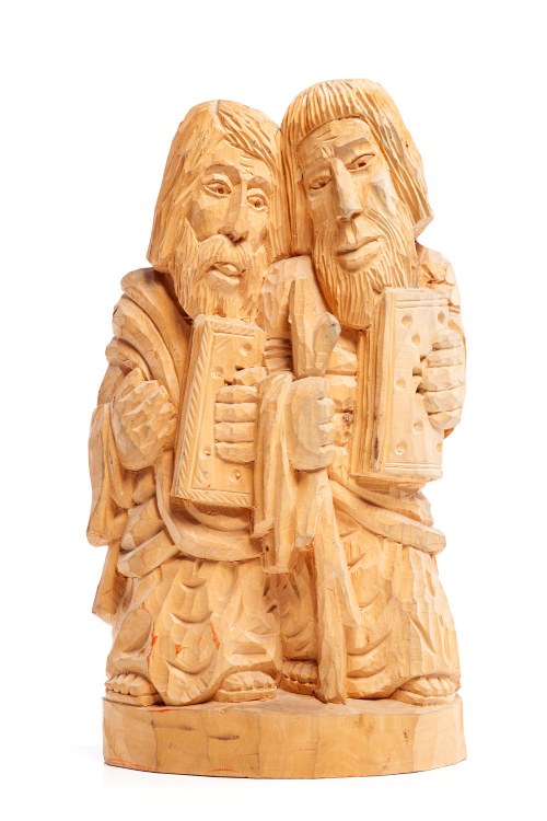 Rzeźba "Apostołowie", Cepelia, Roman Miklaszewski