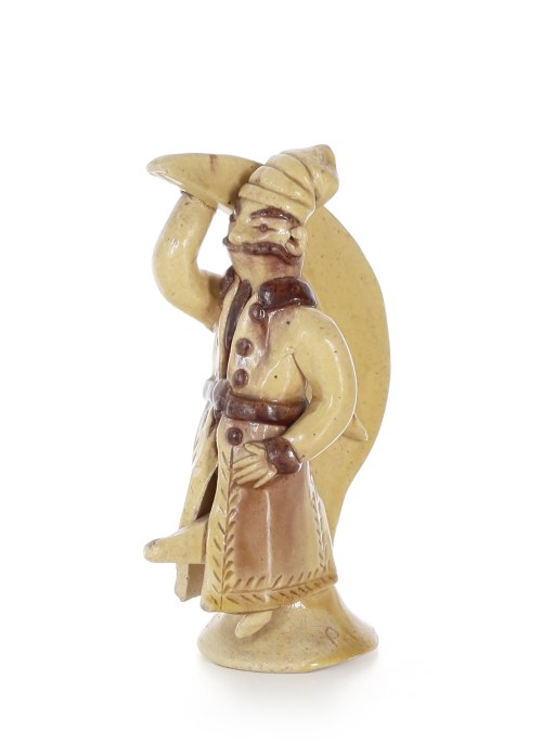 Figurka "Pan Twardowski na księżycu", Spółdzielnia "Chałupnik" Iłża, Jadwiga Kosiarska