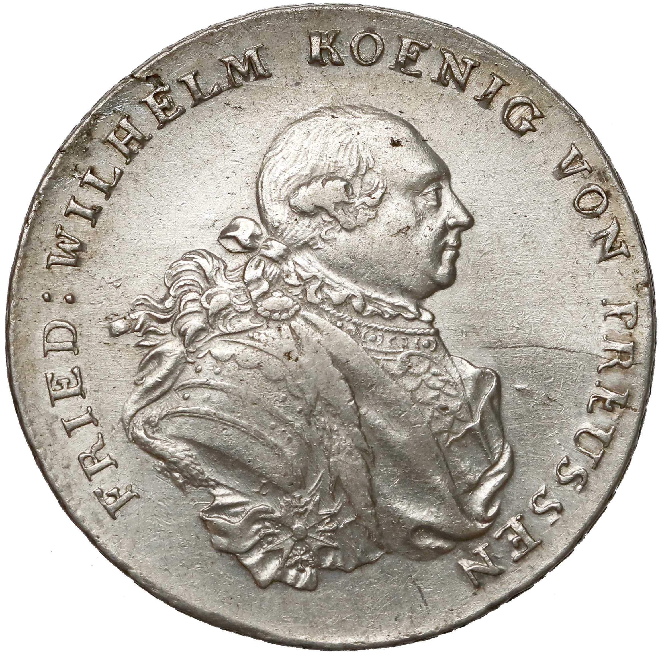 Niemcy Prusy Fryderyk Wilhelm II Talar 1791 B