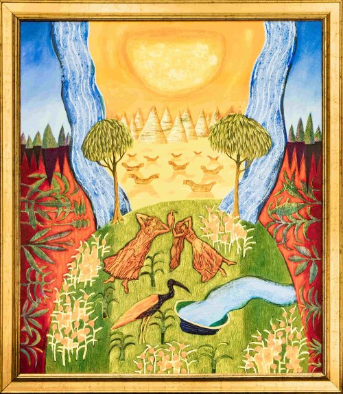 Święty Franciszek i Święta Klara, 2000, Katarzyna Kopańska-Błaszczyk
