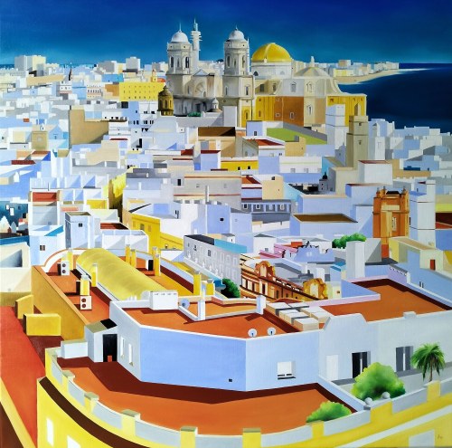 Cadiz at noon, 2026, Monika Łakomska
