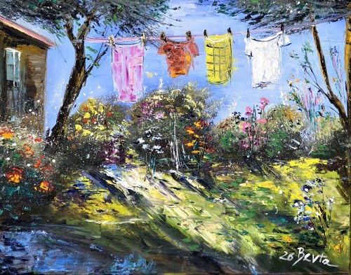 Spring Laundry, 2026, Arleta Berta