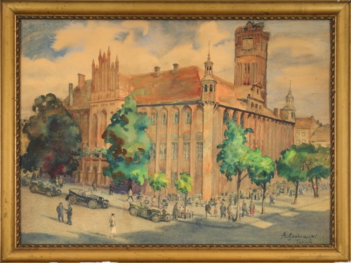 "Rynek Staromiejski w Toruniu", Adam Grabowski