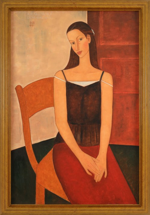 "Portret we wnętrzu", Roman Zakrzewski