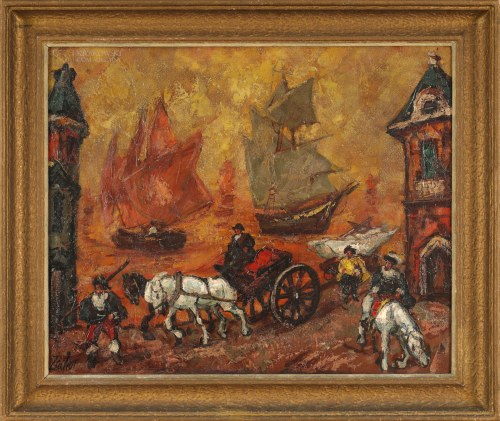 "Miasteczko portowe", Witold Zacharewicz